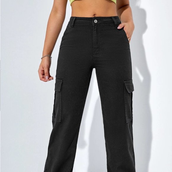 Cargo 4 Lyfe Pants BLACK - Picture 1 of 2